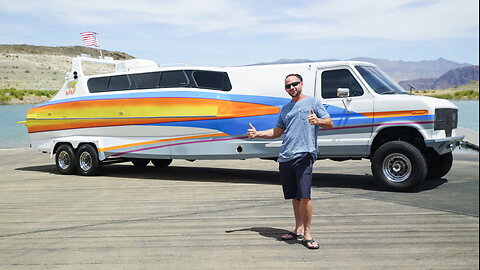 My Half Van, Half Boat Boaterhome