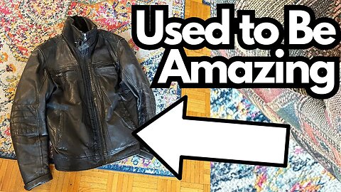 Danier Black Leather Jacket - Don't Like It Much Anymore