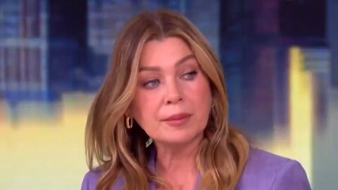 Ellen Pompeo on 'The View': 'Why Are Old, White Men the Only Ones Allowed to Be Felons?'