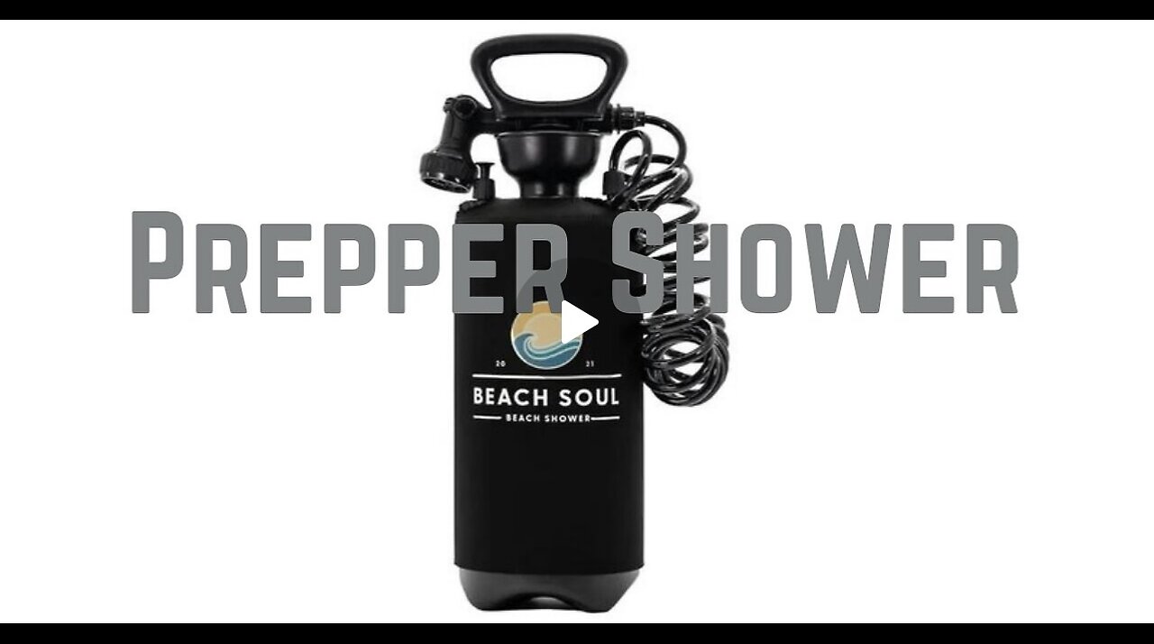 Prepper Shower