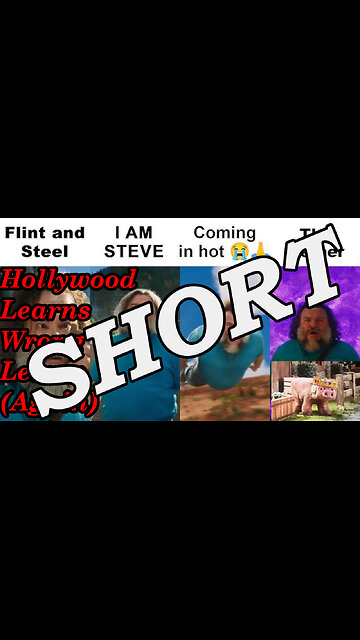 #minecraft #hollywood #minecraftmemes #iamsteve #flintandsteel #shorts #discovery #fyp #gaming