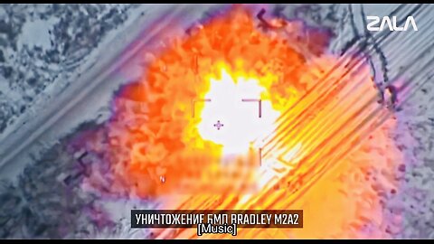 🇷🇺 🏹🎥 ZALA "Lancet" demonstrated high effectiveness against American Bradley and Stryker