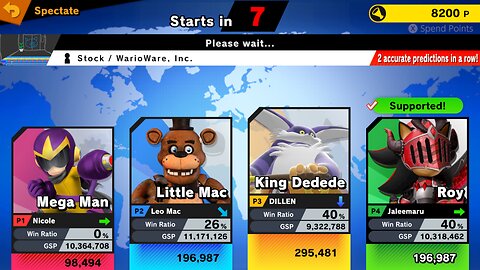SSBU Online Spectator Mode with Special Characters Quickie 7/16/25