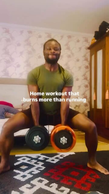 Home workout that burns more than running #ASMR | #ajascorecord My website ajascorecord.com / . .