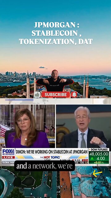 JPMORGAN : TOKENIZATION, STABLECOIN, DAT