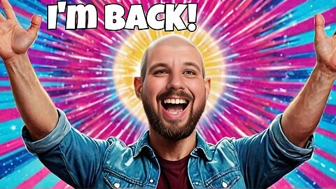 "🎉 I'm BACK! Join My Epic Comeback Stream After a Long Break! 🎮✨"