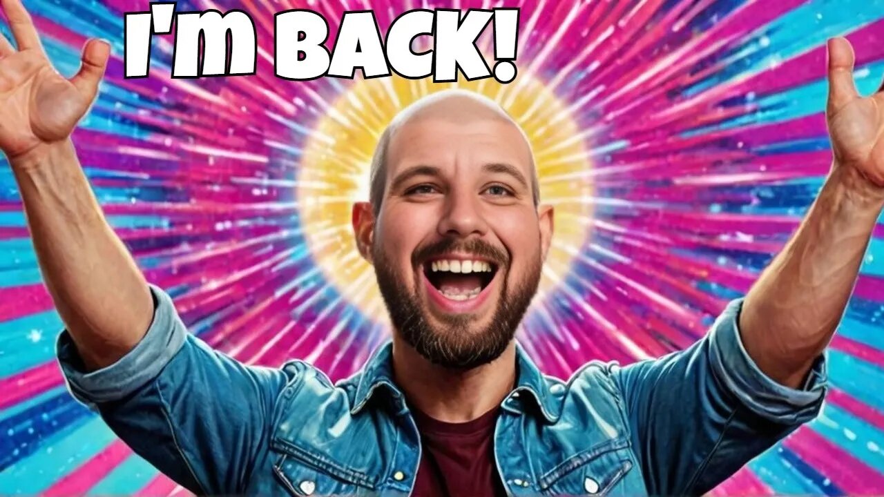 "🎉 I'm BACK! Join My Epic Comeback Stream After a Long Break! 🎮✨"