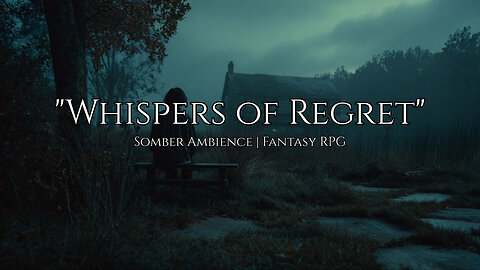 "Whispers of Regret" │ Somber Ambience │ Fantasy RPG