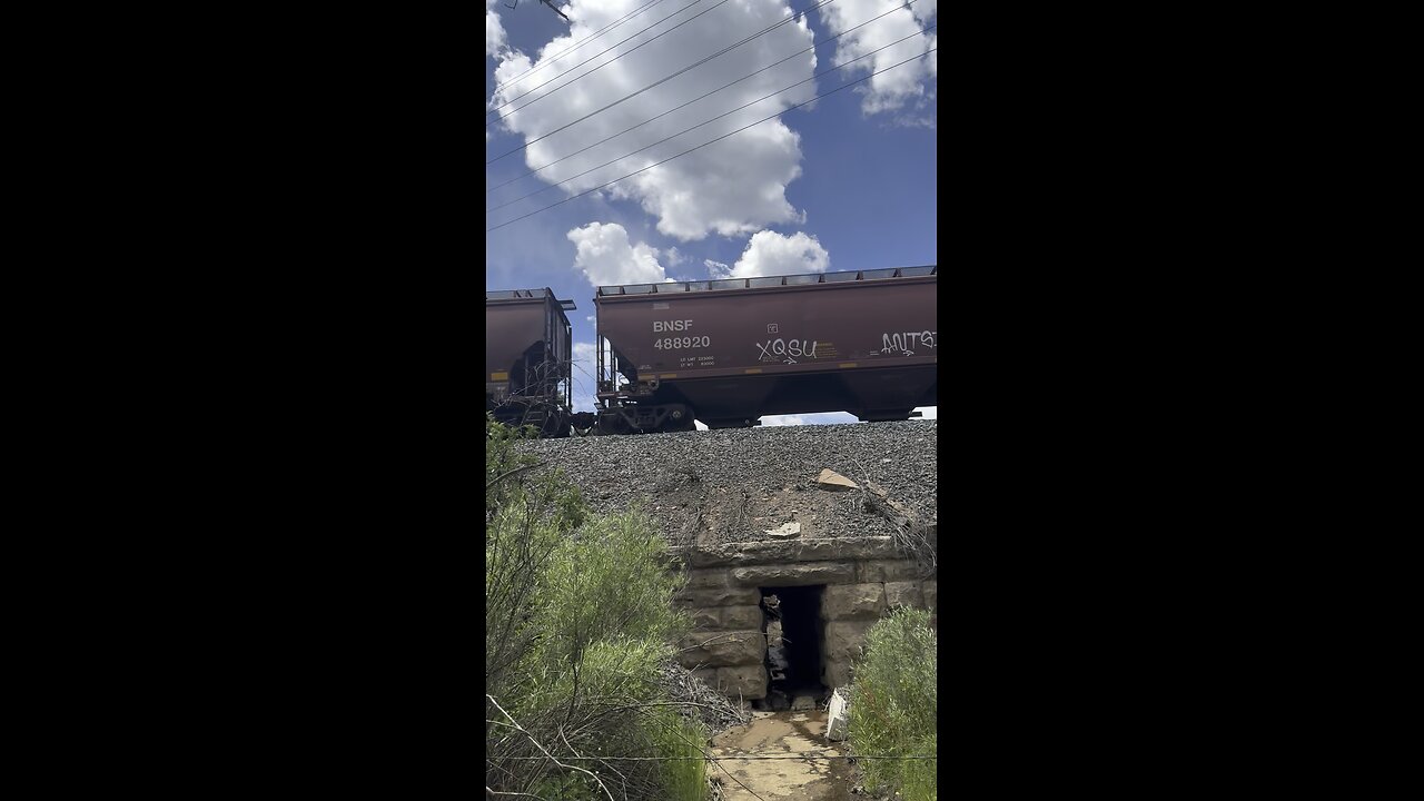 Train passing