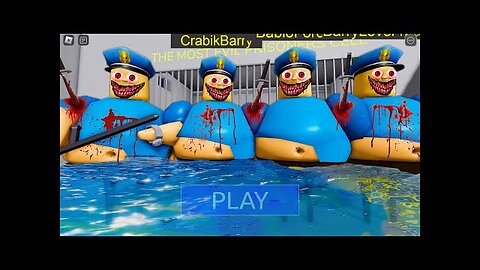 NEW UPDATE! WATER NIGHTMARE BARRY'S PRISON RUN! A lot of Nightmare Barry (#Obby) #Roblox