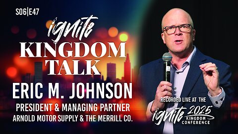 Divine Intelligence vs. AI – Eric M. Johnson | Ignite Kingdom Talk S6E47