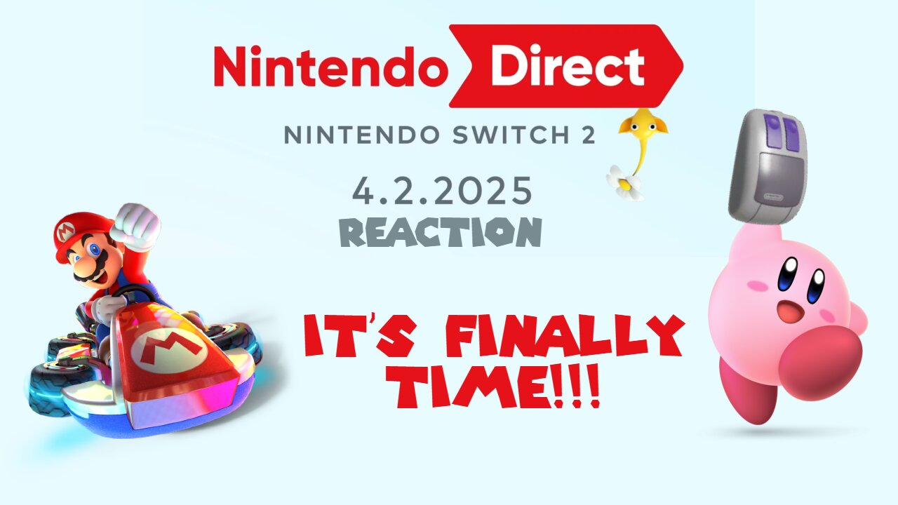 Switch 2 Incoming! - Nintendo Switch 2 Direct LIVE REACTION!