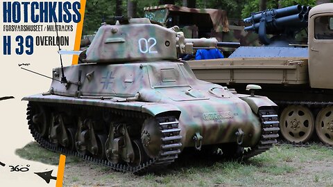 Hotchkiss H39 Char 1939 H Beutepanzer - Militracks - Walkaround.