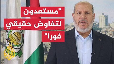 الحية_ غزة تقاتل وحدها ونسعى لاتفاق شامل