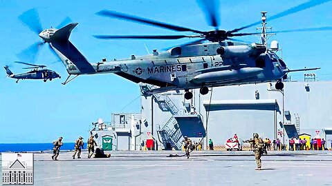 U.S. Marines Conduct Intense Training Aboard USS Miguel Keith