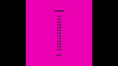 Kasabian - 48:13 (2014) [Full Album]