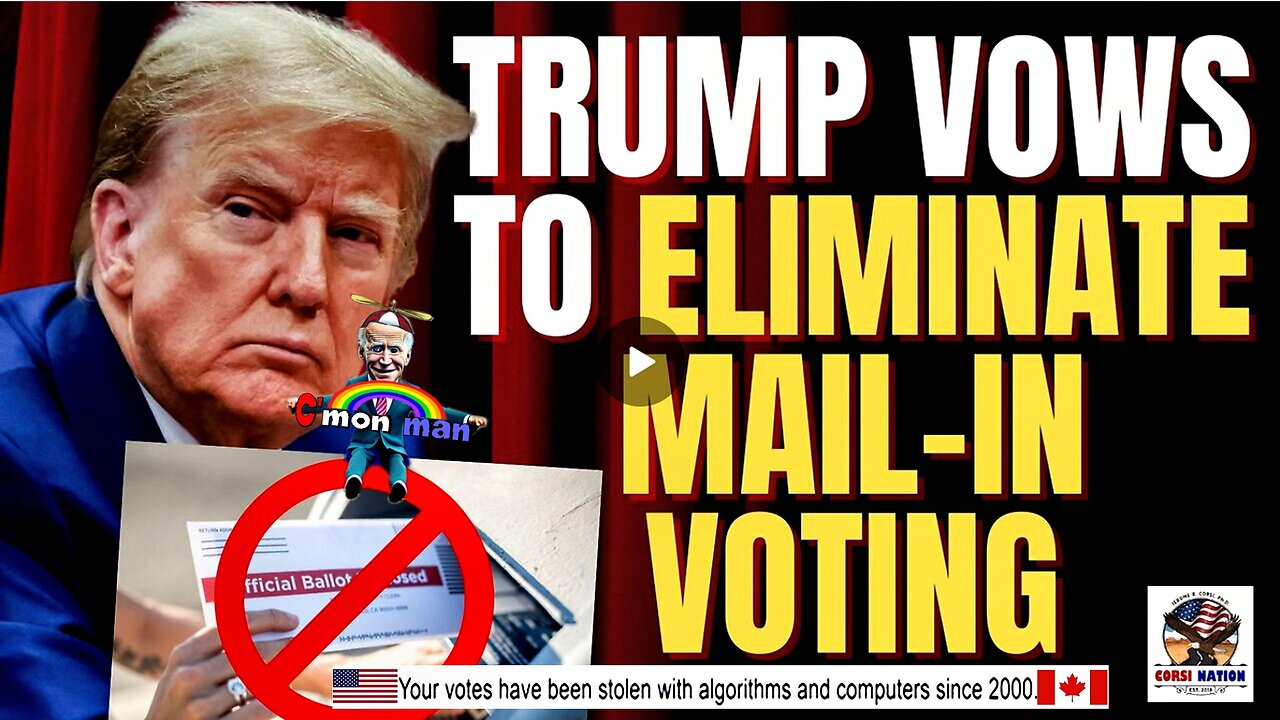Trump Vows to Eliminate Mail-In Voting in Time for 2026 Mid-Term Elections