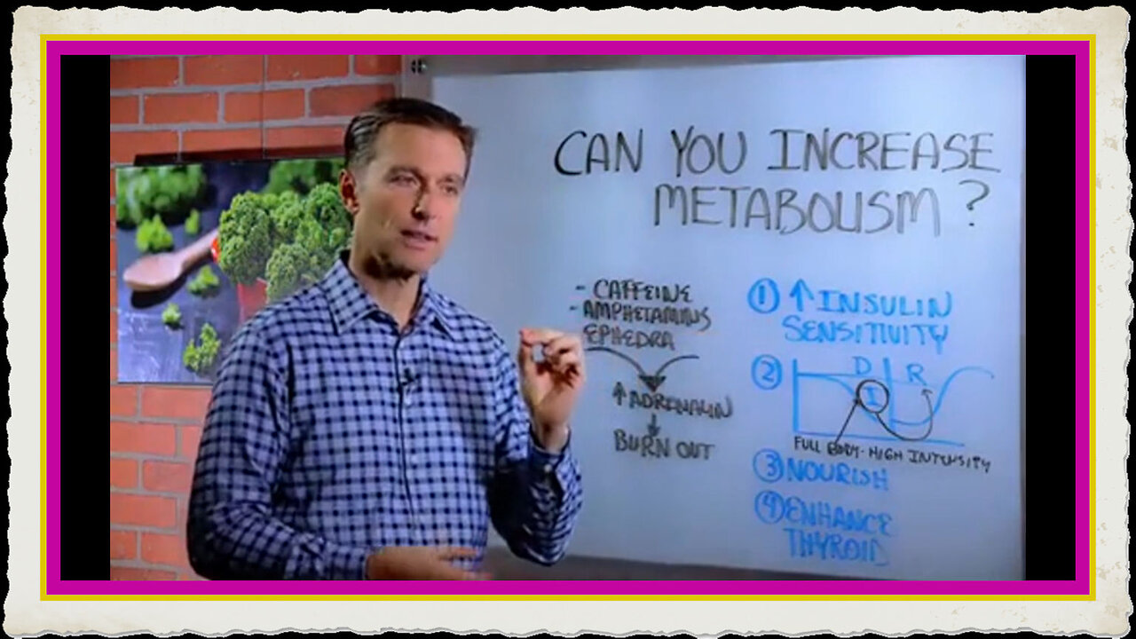 Slow Metabolism 4 Ways To Increase Your Metabolism – Dr. Berg