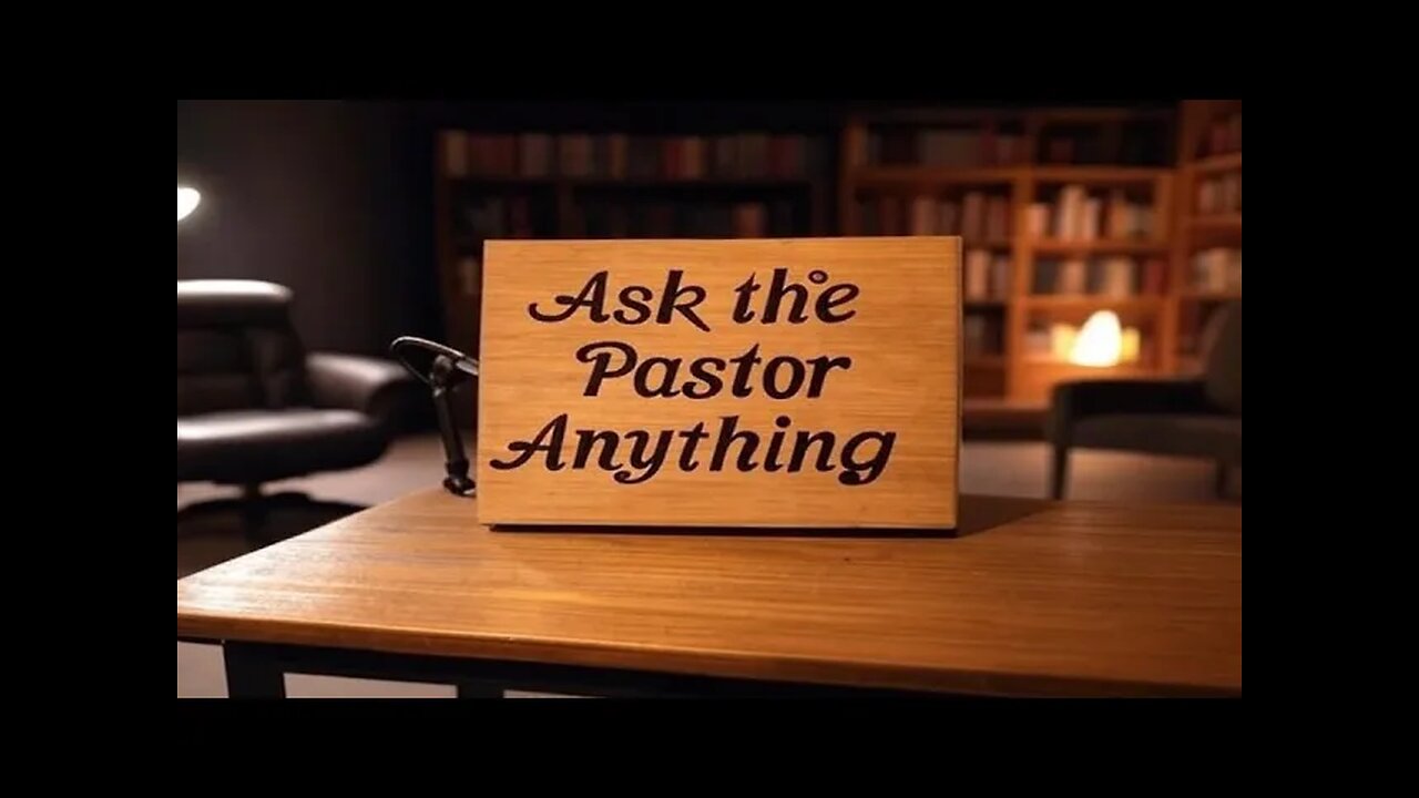 Ask the Pastor March 14