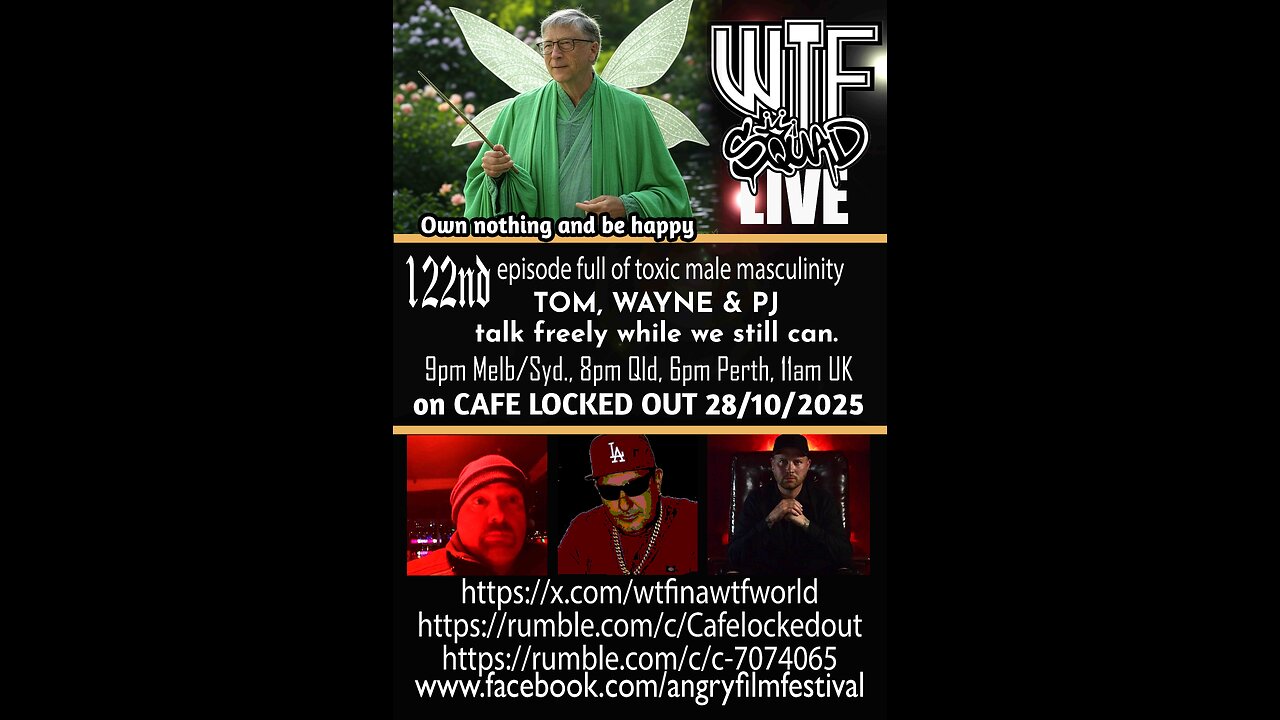 WTF LIVE 122 - Own nothing and be happy!