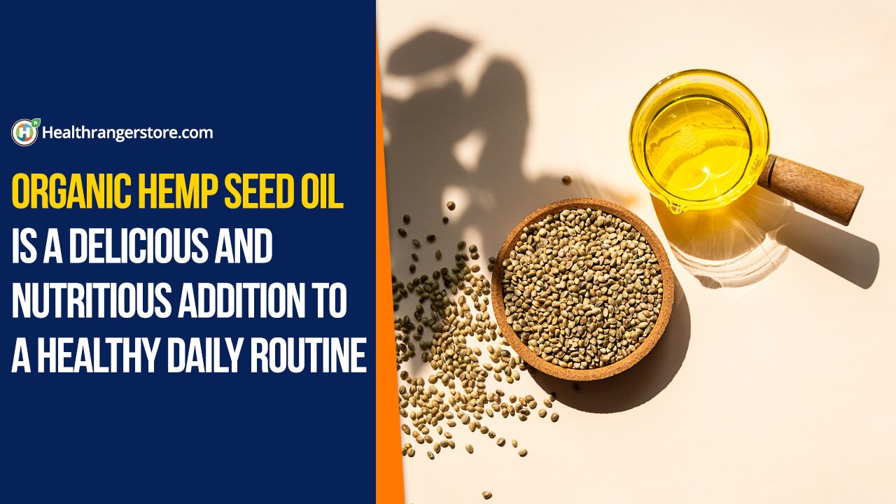 Organic Hemp Seed Oil is a delicious and nutritious addition to a healthy daily routine
