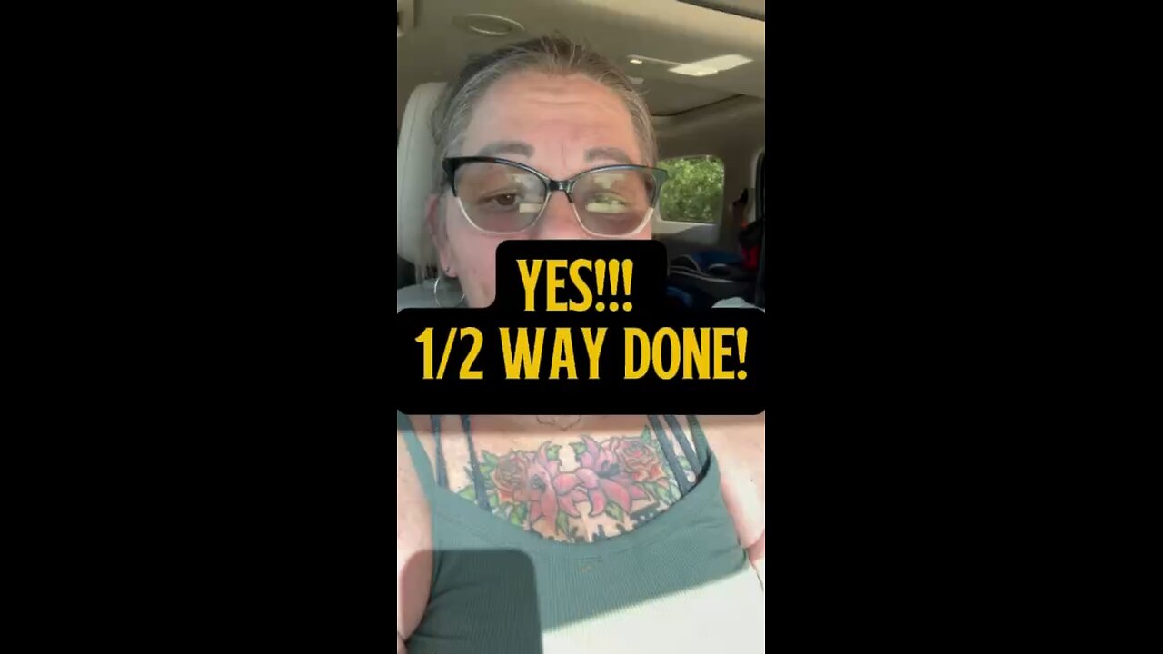 Yesss! 1/2 Way Done ✅