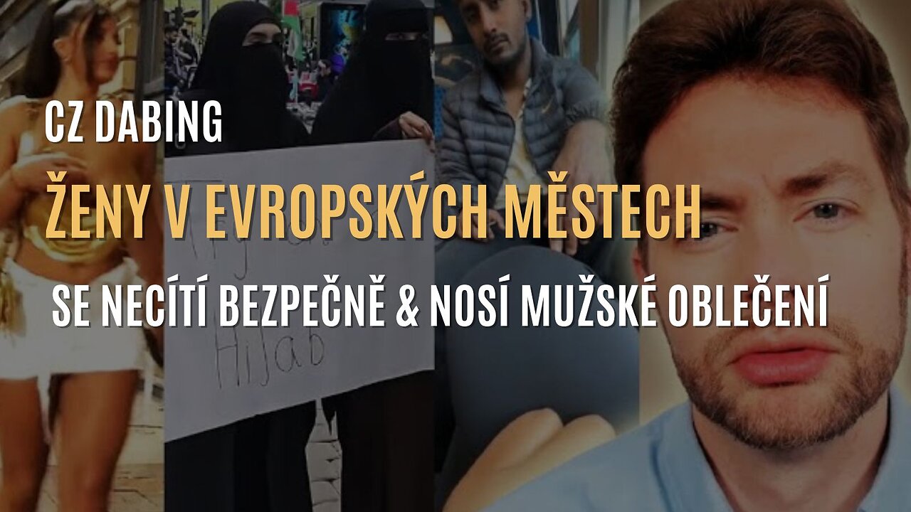 P. J. Watson: Proč se ženy v evropských městech bojí chodit na ulici (CZ DABING)