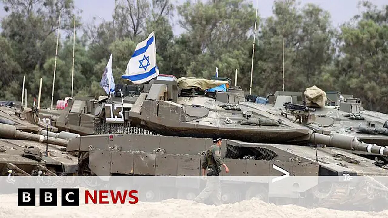 Israeli army calls up reservists for planned expansion to Gaza offensive | BBC News