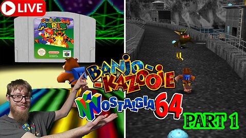 🔴 BANJO-KAZOOIE NOSTALGIA 64, Finally out! Part 1! Actual N64 Hardware!