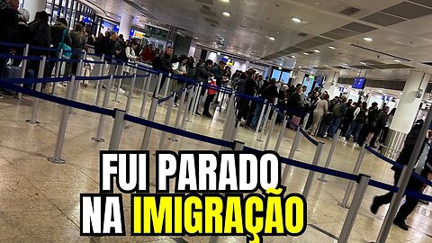 BARRADO NA IMIGRAÇÃO NA ALEMANHA 🇩🇪