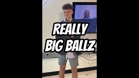 REALLY BIG BALLZ #politics #news #funny #comedy #gaming