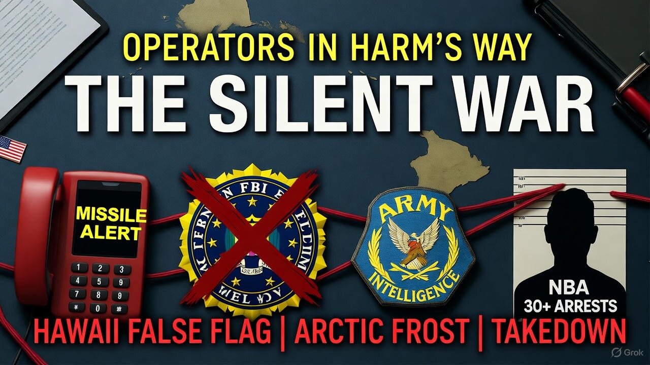 THE TAKEDOWN: FBI Arrests, Missile Threats & The Secret War Against The Deep State