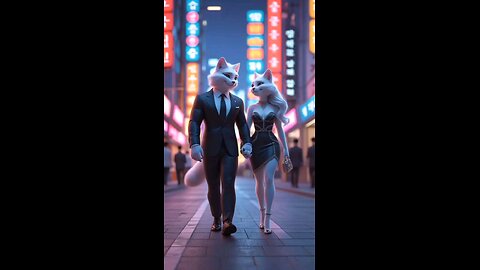 cat couple 💞💞💞