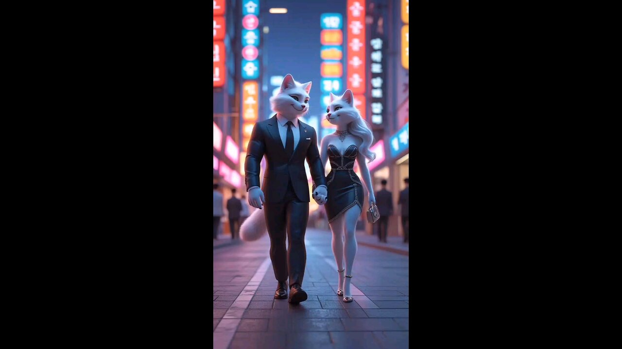 cat couple 💞💞💞