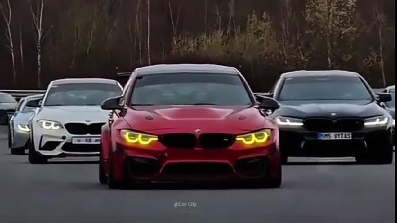 ''Going to meet her BMW''