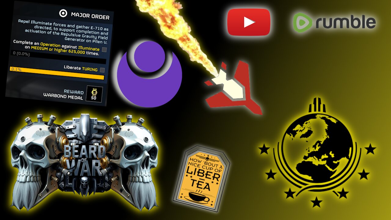 New Major Order!! The Illuminate are Coming HELLDIVERS 2 Live