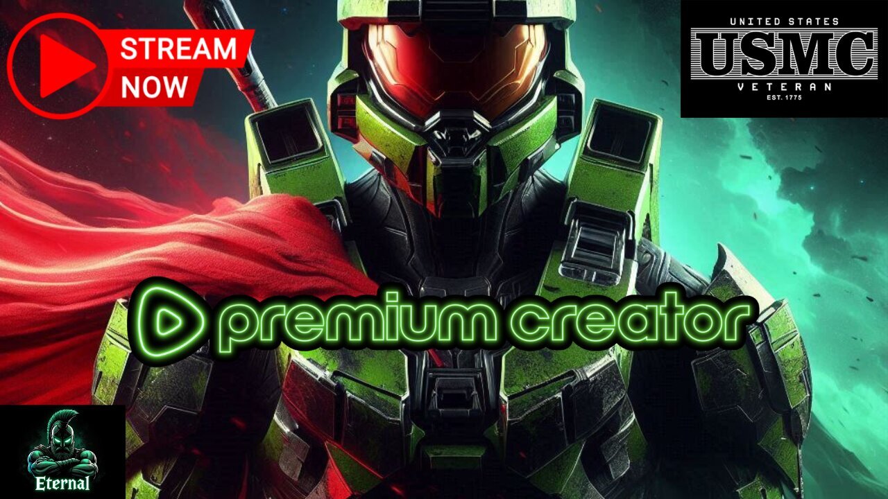 Live at 9pm Central | Halo 3 & Halo Firefight! Come Hang out with a USMC Vet and join the best chat!