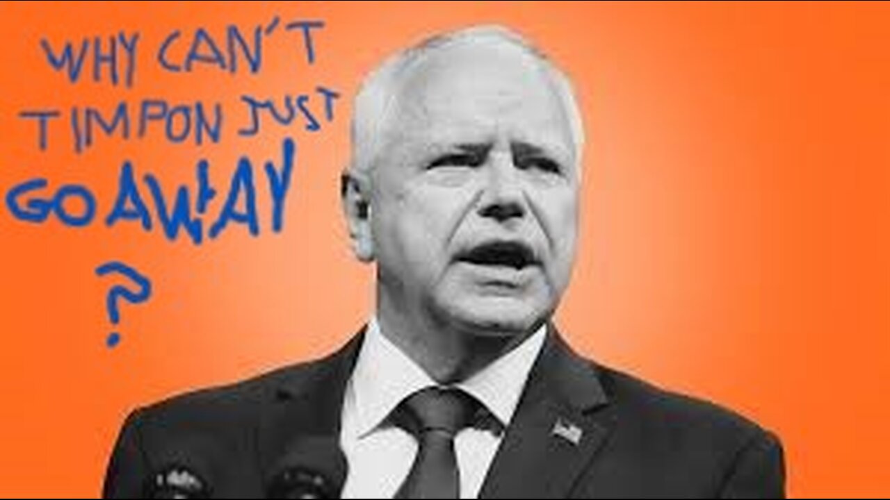 Timpon Walz EMBARRASSED Himself again!