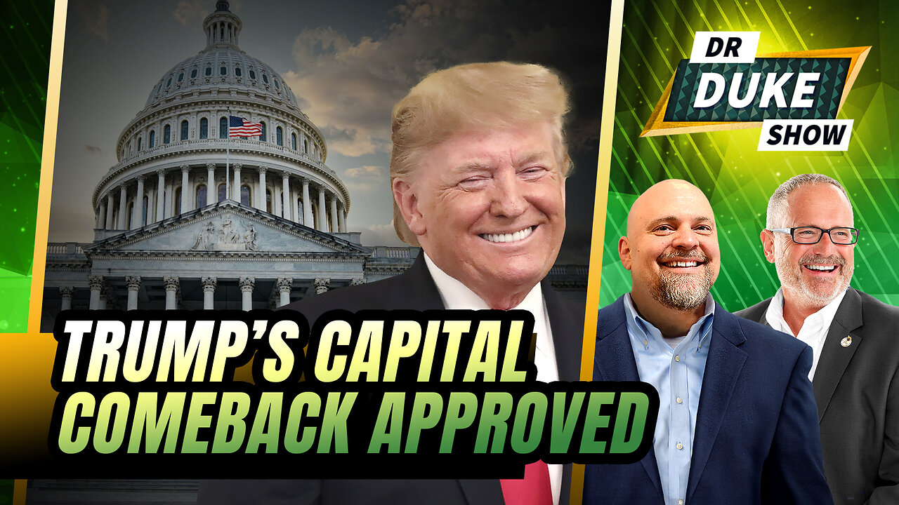 Trump’s Capital Comeback: Residents Whisper Their Approval | Dr. Duke Show