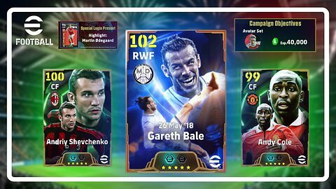 Gareth Bale Is Back In Final Mid-Week Update Of The Season | eFootball | Update