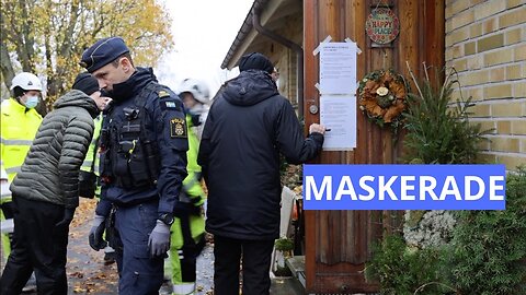 Tvångsinstallation: Maskerade tog sig in med nyckel – allt dokumenterat