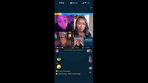 TRAPCECE LINES LIYAH DA DOLL TO ARGUE | LIYAH UNBOTHERED | BIGO LIVE