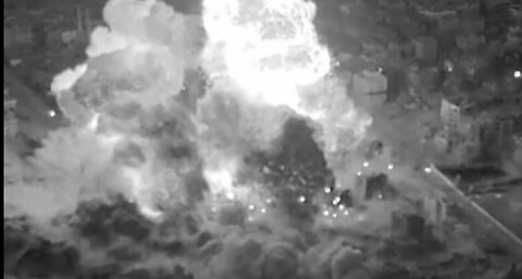 Israeli Military Releases Video of Explosions in Gaza Claiming Terrorist Tunnel Destruction