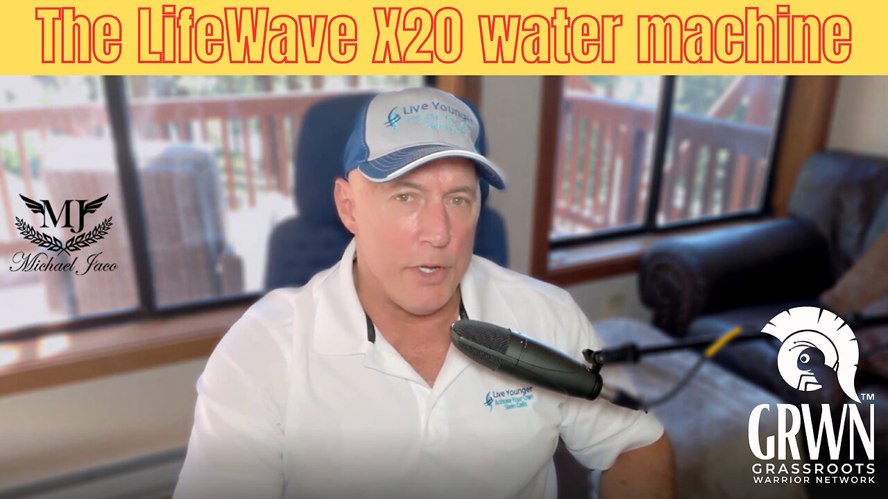 The LifeWave X2O water machine that infuses water with light will launch soon changing everything