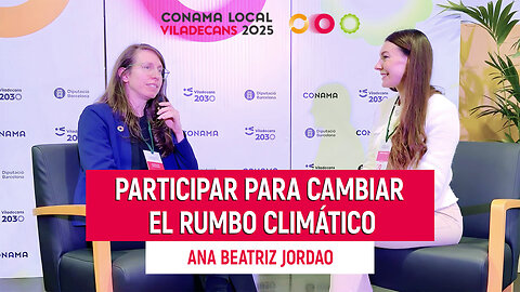 Acción climática y desarrollo urbano sostenible: conversación con Ana Beatriz Jordao | CONAMA 2025