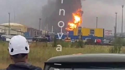 π₯ The attack caused serious damage to one of the key infrastructure facilities of the Russian energy