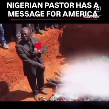 Urgent message to America from Nigerian pastor #shorts