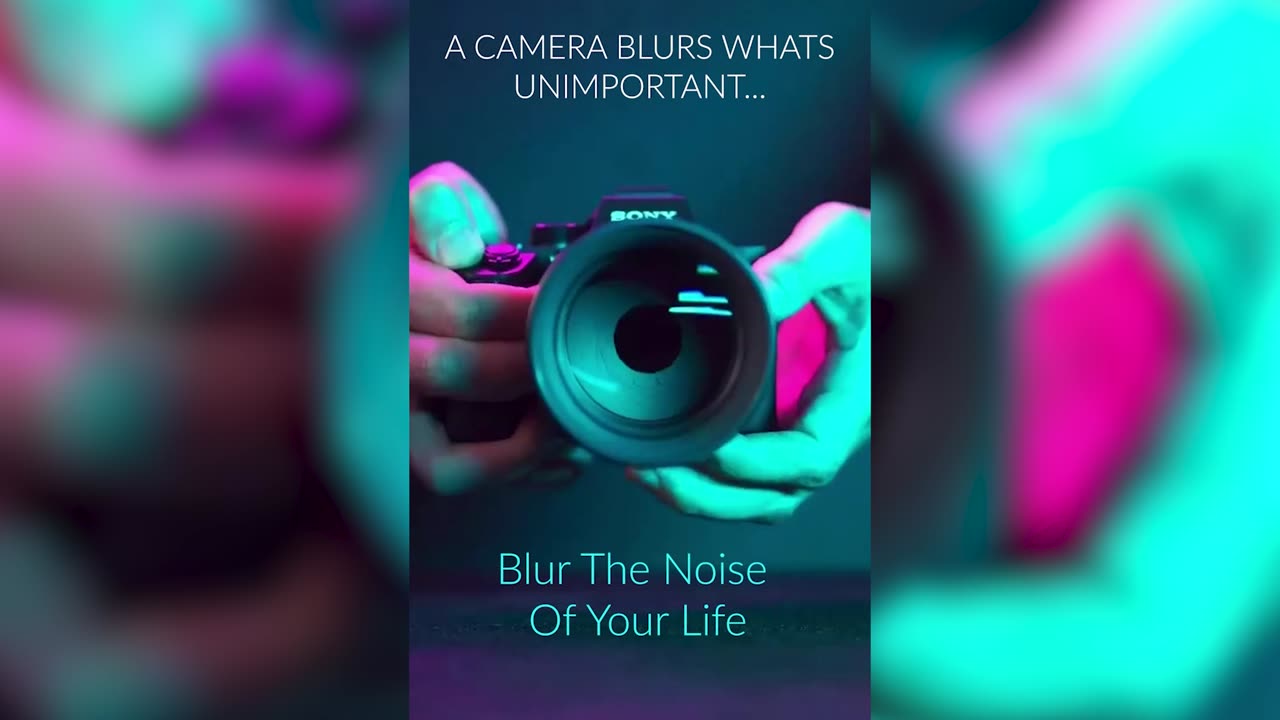 📸 Focus Like a Camera - Blur Out the Distractions | Just like a lens focus on goal