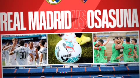 ⚽ La Liga 2025/26 – Real Madrid vs Osasuna 📍 Santiago Bernabéu, 19 August 2025