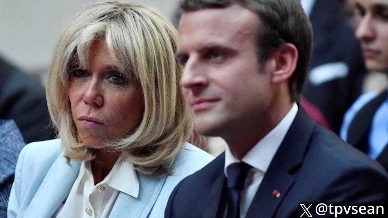Flight Attendant Leaks Footage Proving 'Predatory' Brigitte Macron is Biologically Male